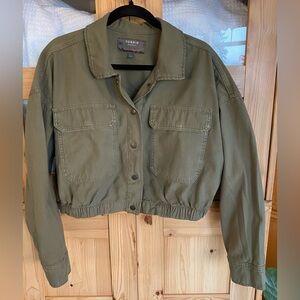 Torrid Utility Jacket in Olive